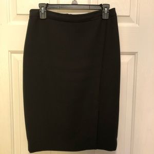 Talbots black knee-length pencil skirt, size 4